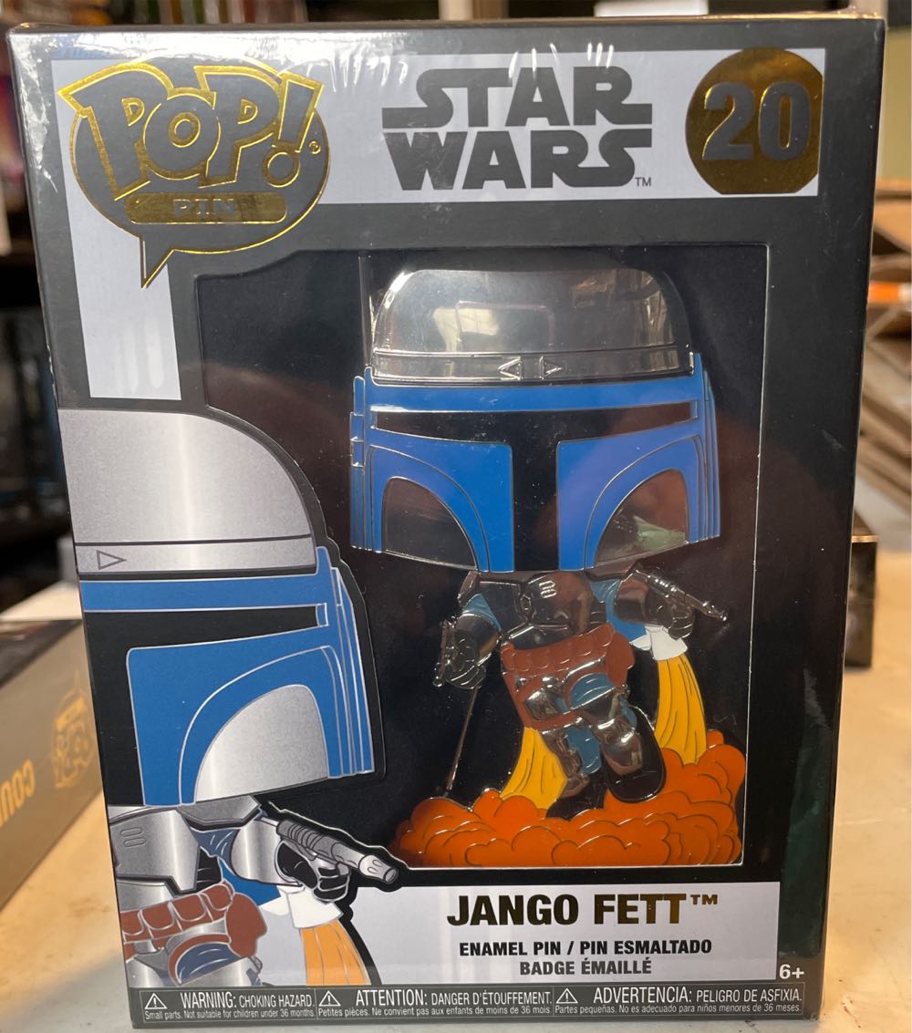 Jango Fett - Enamel pin 4.5 pin collectible [Barcode 671803398771] - Main Image 2