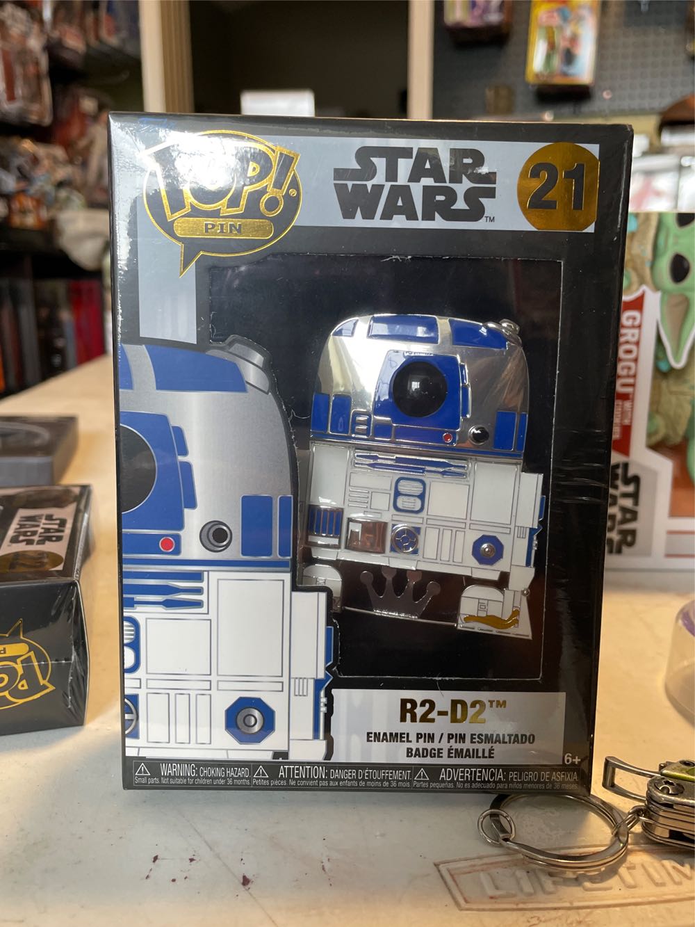 R2-D2 - Enamel pin 4.5 pin collectible [Barcode 671803398795] - Main Image 2