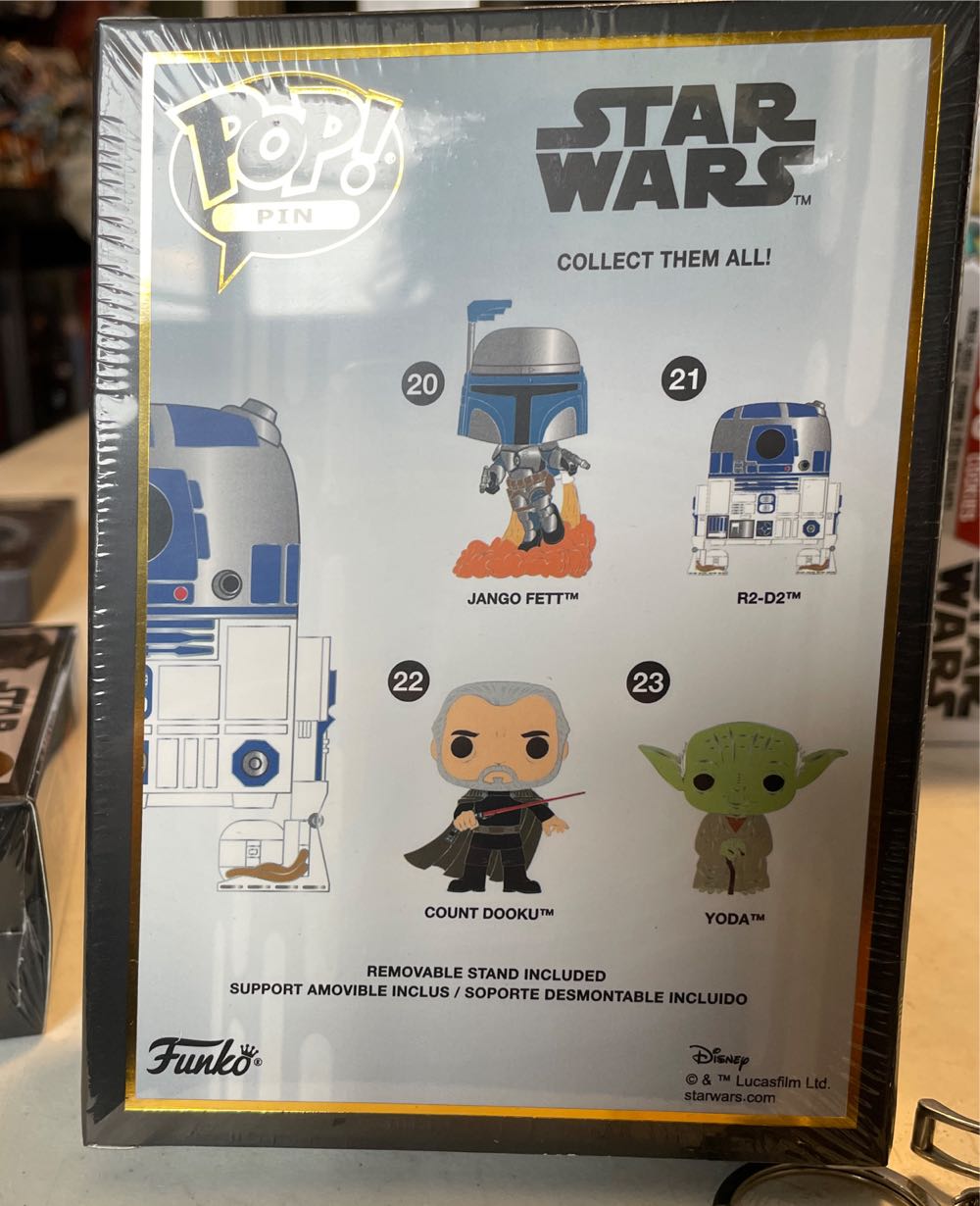 R2-D2 - Enamel pin 4.5 pin collectible [Barcode 671803398795] - Main Image 3