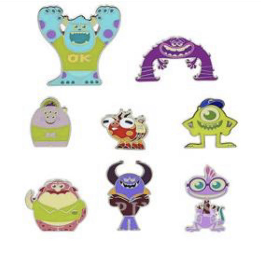 Disney: Monsters U: 2014 Mystery Box 1/8  pin collectible - Main Image 2