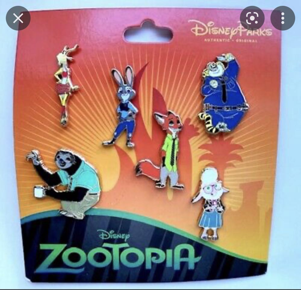 Disney: Zootopia: 2018 Booster Set 1/6  pin collectible - Main Image 2