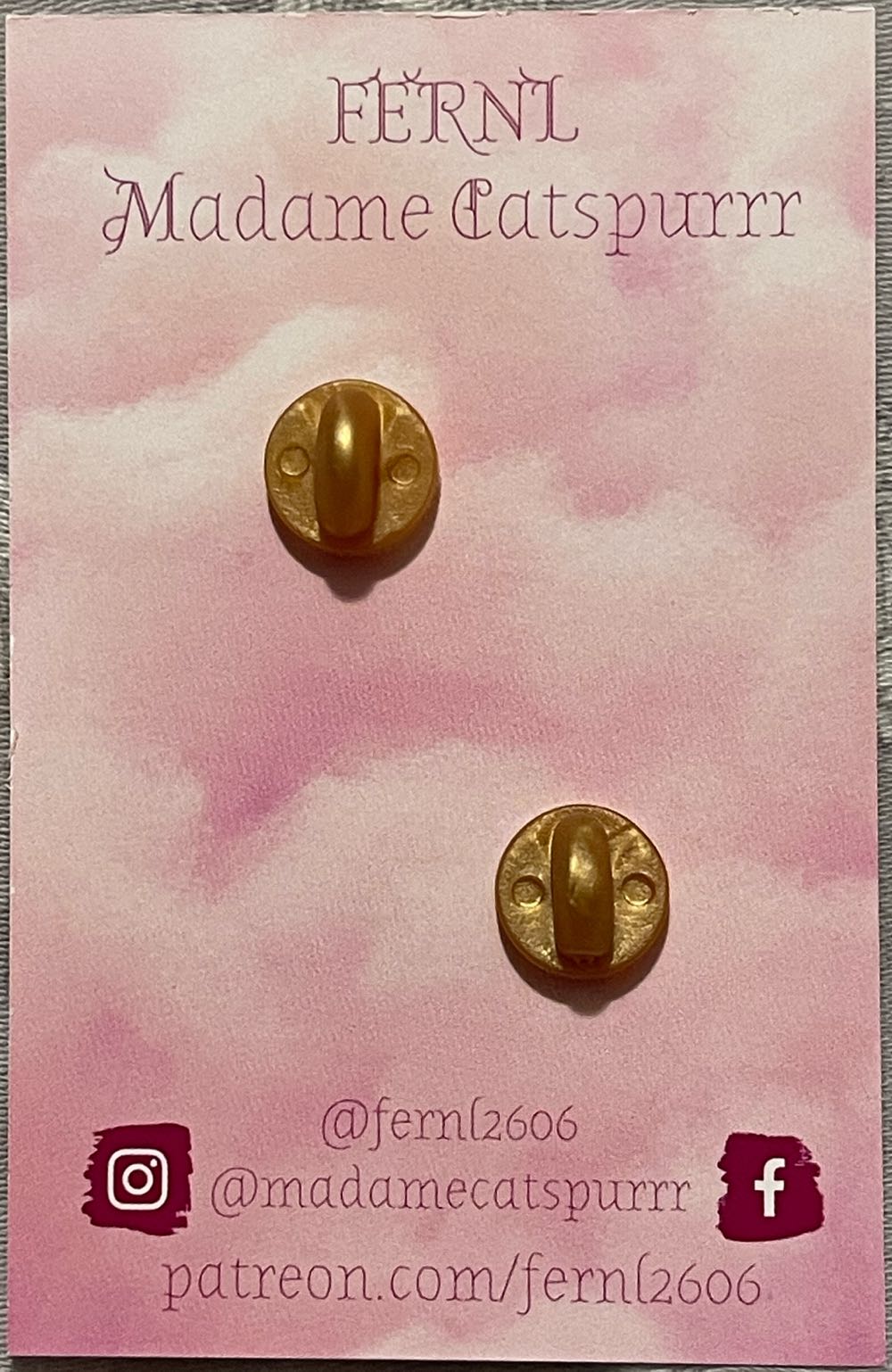 Thumper On Log - FANTASY (MadameCatsPurr) A Patreon Pin Club Exclusive Limited Edition Disney Pin - Fantasy pin collectible - Main Image 2