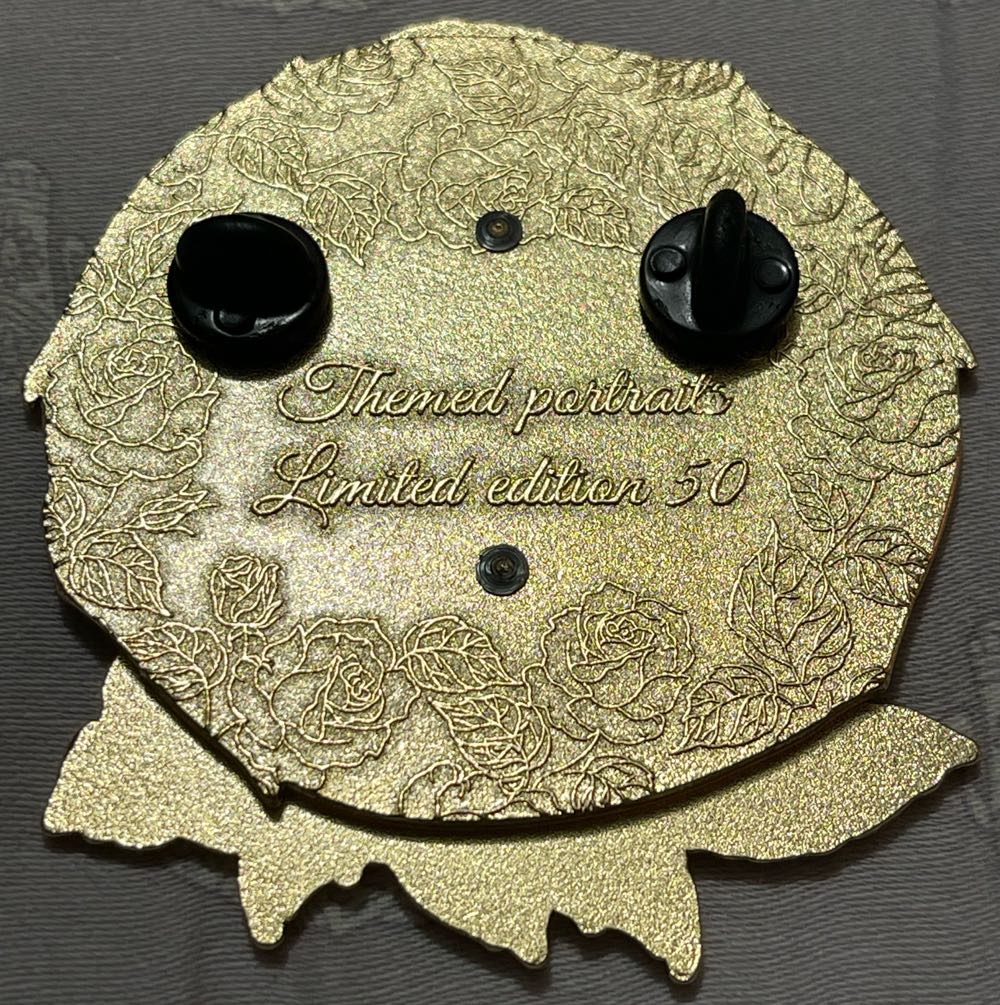 Flower “Themed Portraits” Series - FANTASY (MadameCatsPurr) Limited Edition Disney Pin - Fantasy pin collectible - Main Image 2