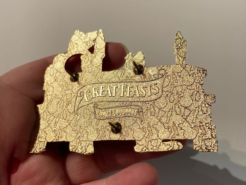 Hogwarts Great Feast, Hufflepuff Table  pin collectible - Main Image 4