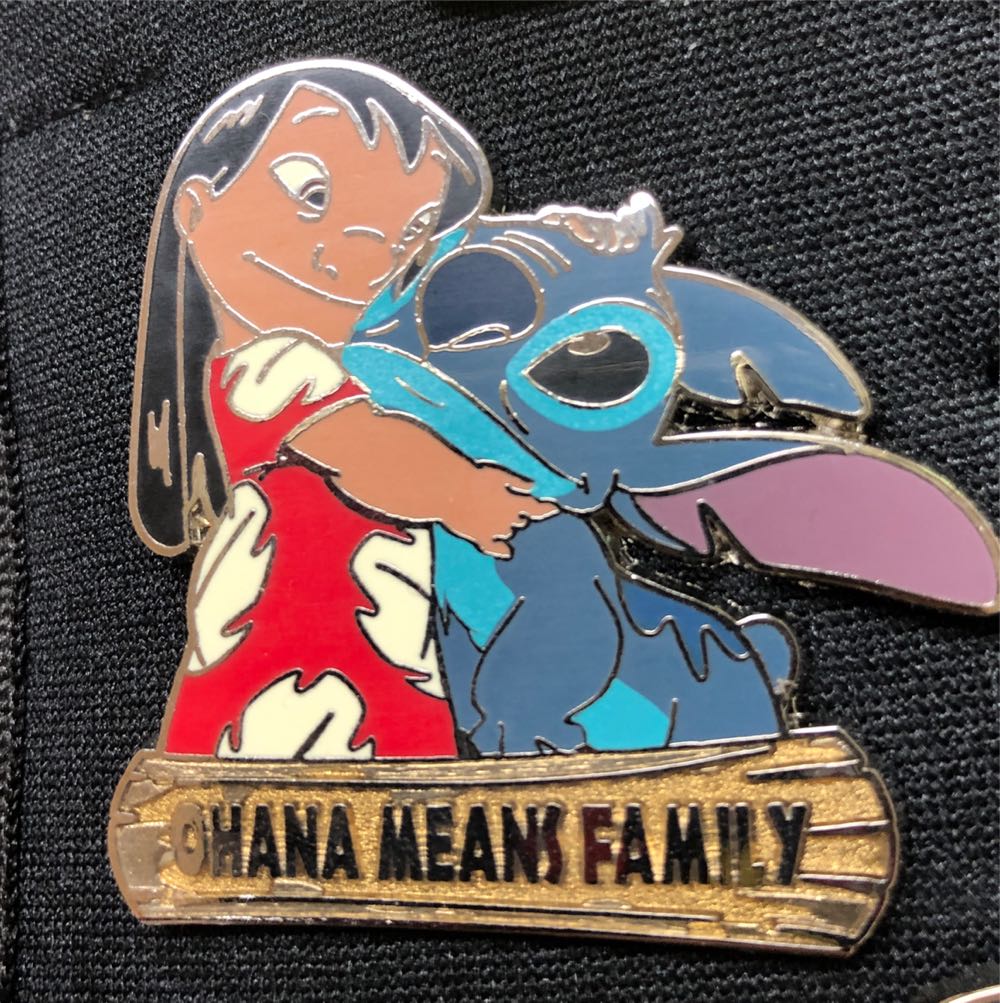 Ohana Means Family  pin collectible - Main Image 1