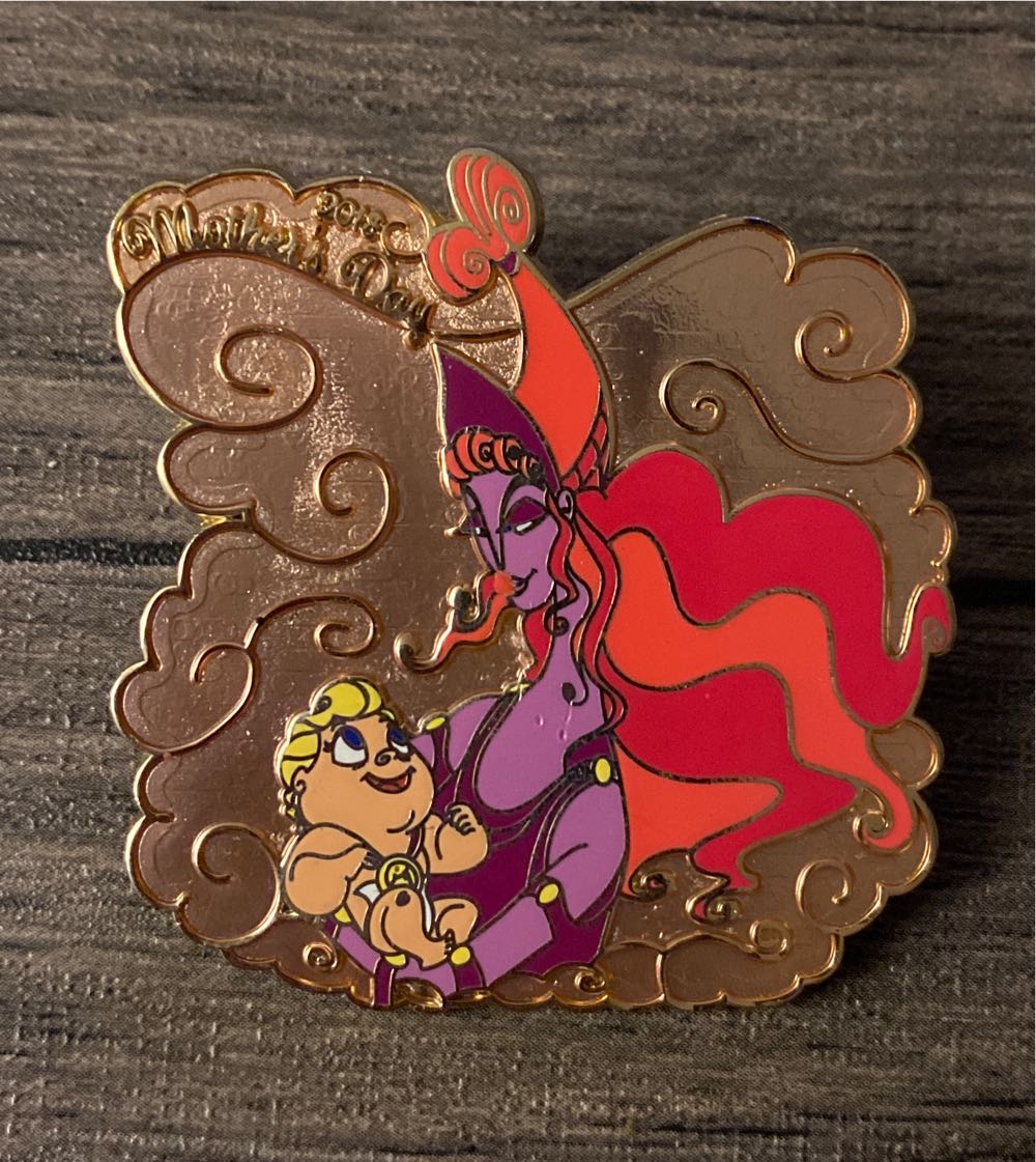 Hercules And Hera Mother’s Day 2018  pin collectible - Main Image 1