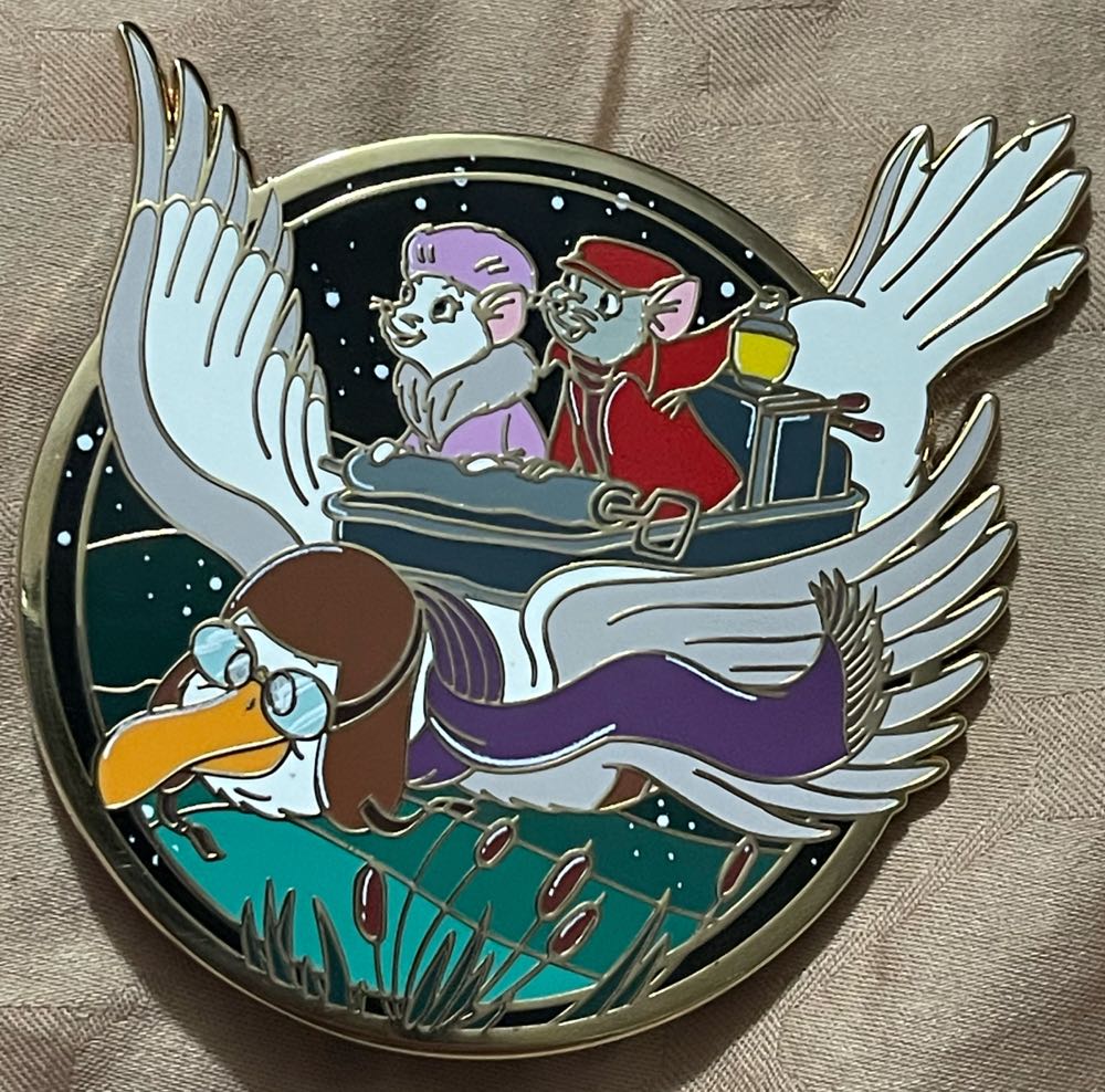 The Rescuers In Flight “Mythical Scenes” Series - FANTASY (LeCaillouMagique) Disney Pin - Fantasy pin collectible - Main Image 3