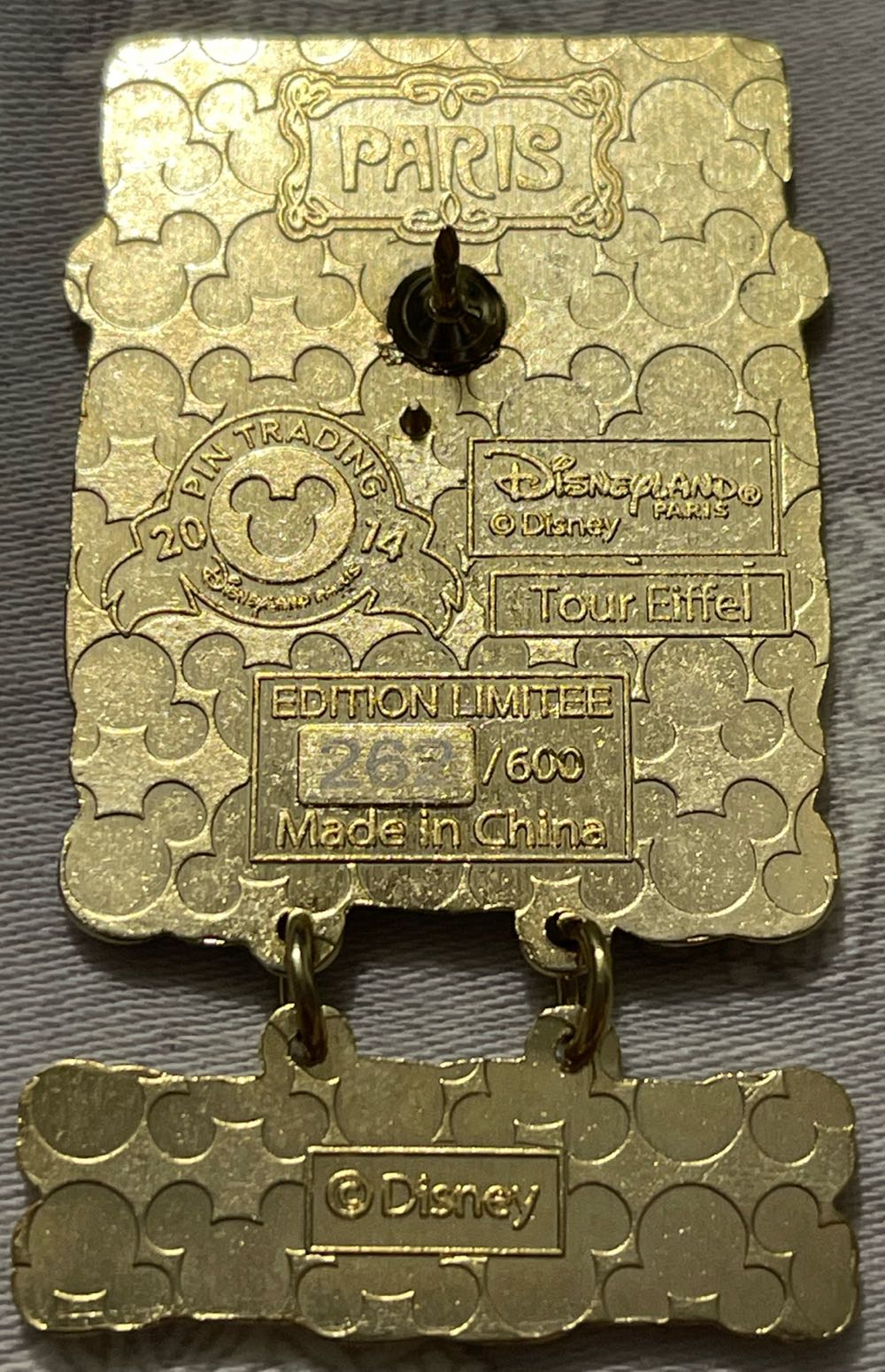 The Rescuers “Retro Paris” Series - Disneyland Paris Limited Edition Pin - Rack pin collectible [Barcode 2095010130470] - Main Image 4