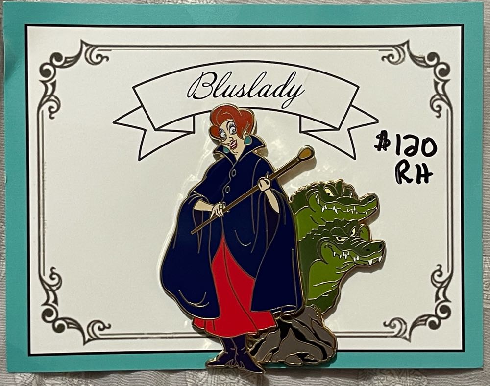 Madame Medusa With Brutus And Nero “Villains And Sidekicks” Series - WDI Limited Edition Disney Pin - Cast Member Exclusive pin collectible [Barcode 400910165361] - Main Image 3