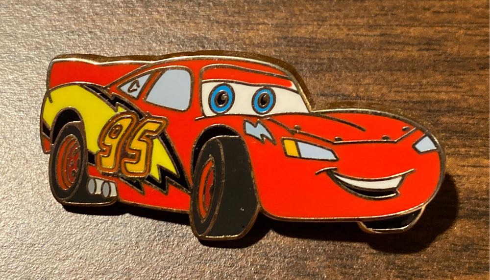 Lightning Mcqueen Cut Out Variation  pin collectible - Main Image 1