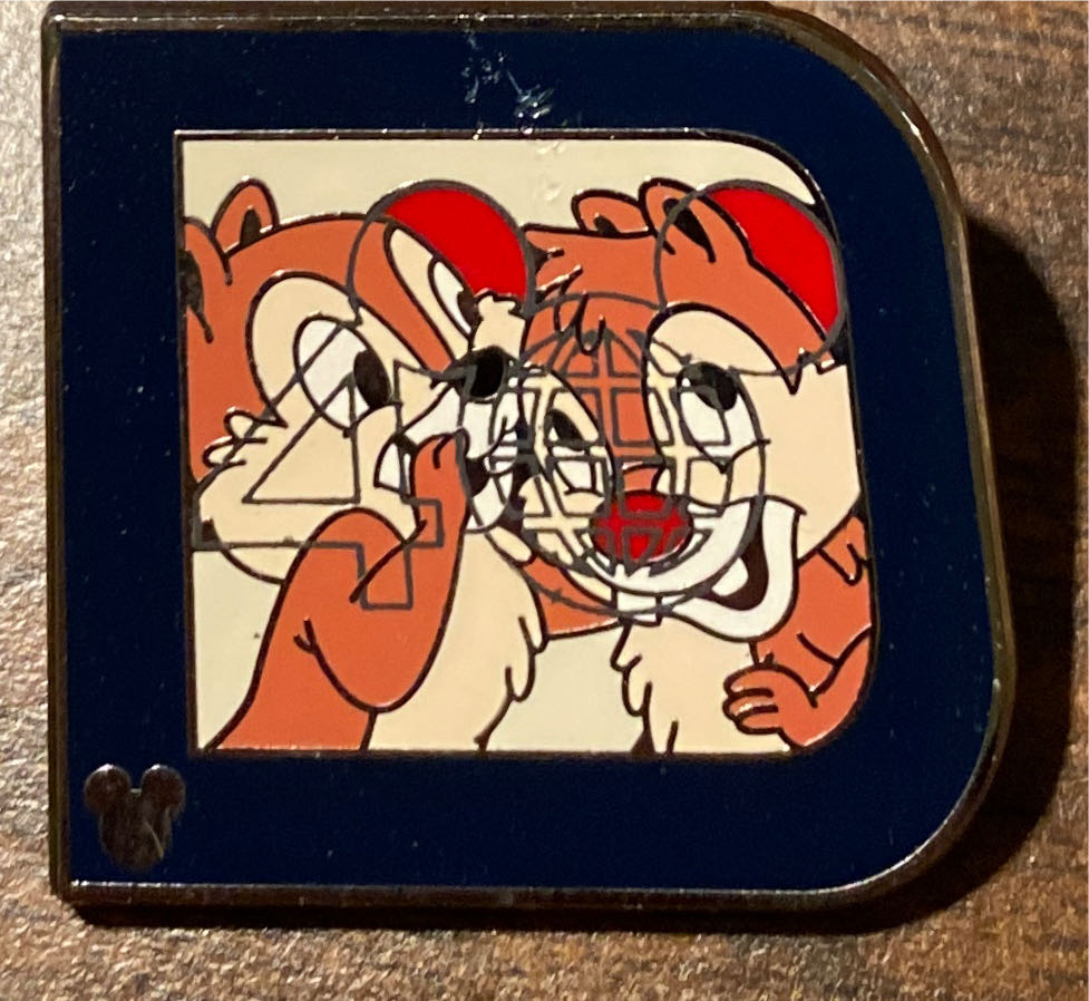 D 40 Chip And Dale  pin collectible - Main Image 1