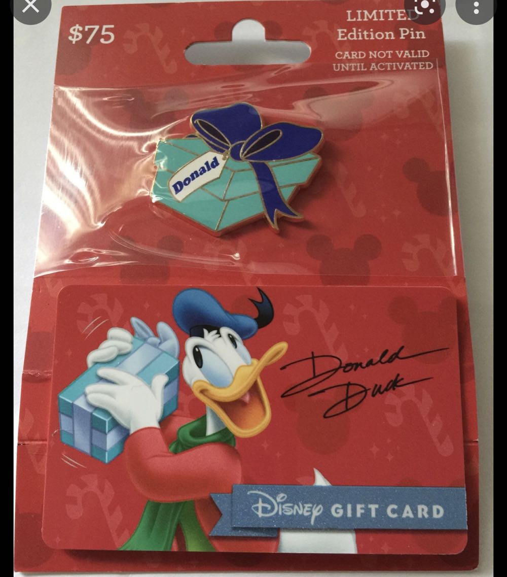 Disney: Donald: Present  pin collectible - Main Image 2