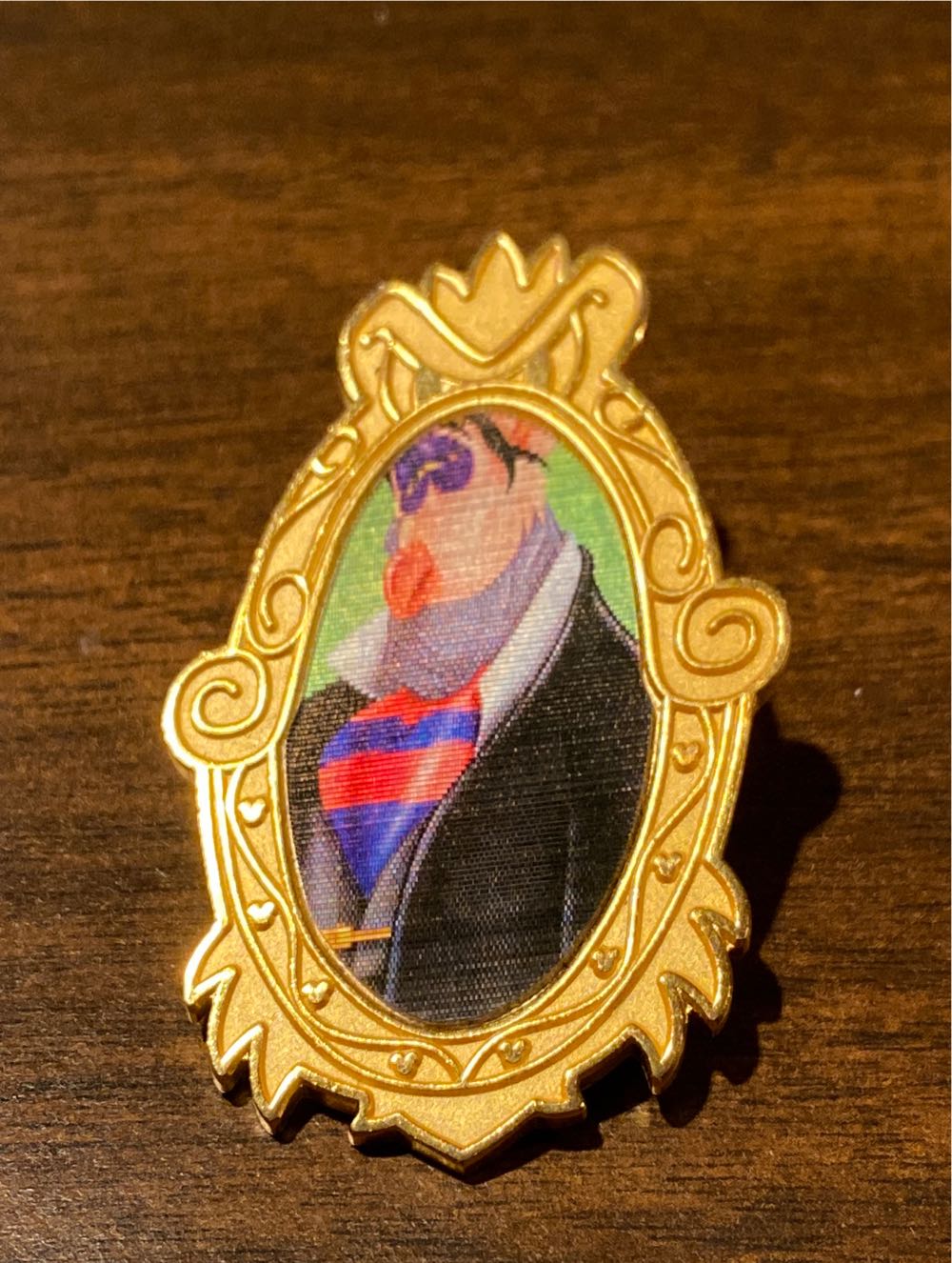 Ratigan Changing Portrait  pin collectible - Main Image 2