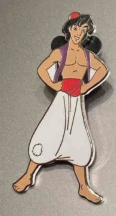 DMC - Disney Movie Club Bonus - Aladdin Standing  pin collectible - Main Image 1