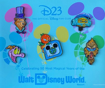 40853 - D23 2021 Welcome Gift - Walt Disney World 50th Anniversary - Florida’s Fab Five
Henry the Bear ONLY - Limited Release pin collectible - Main Image 2