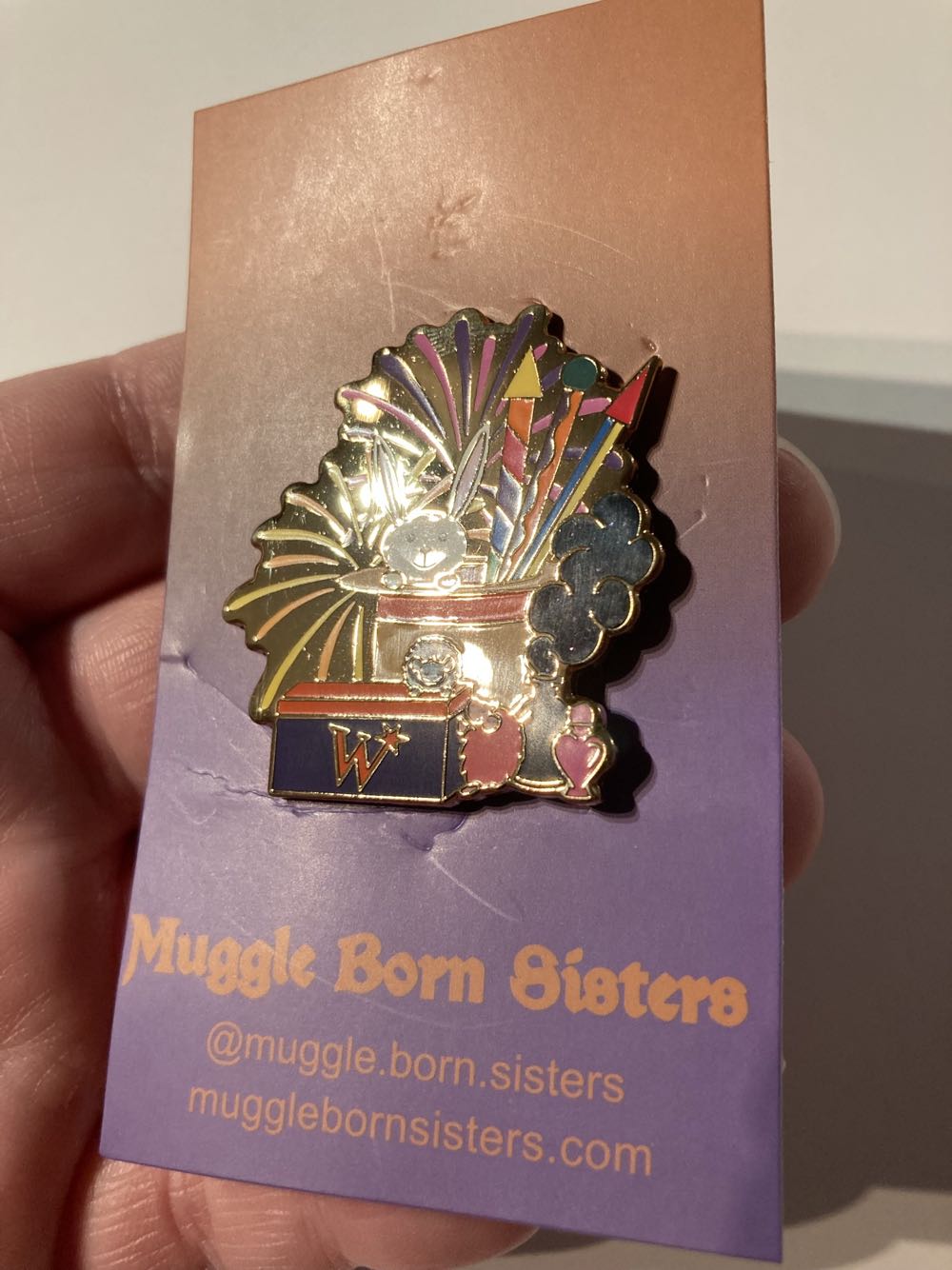 * Fireworks  pin collectible - Main Image 3