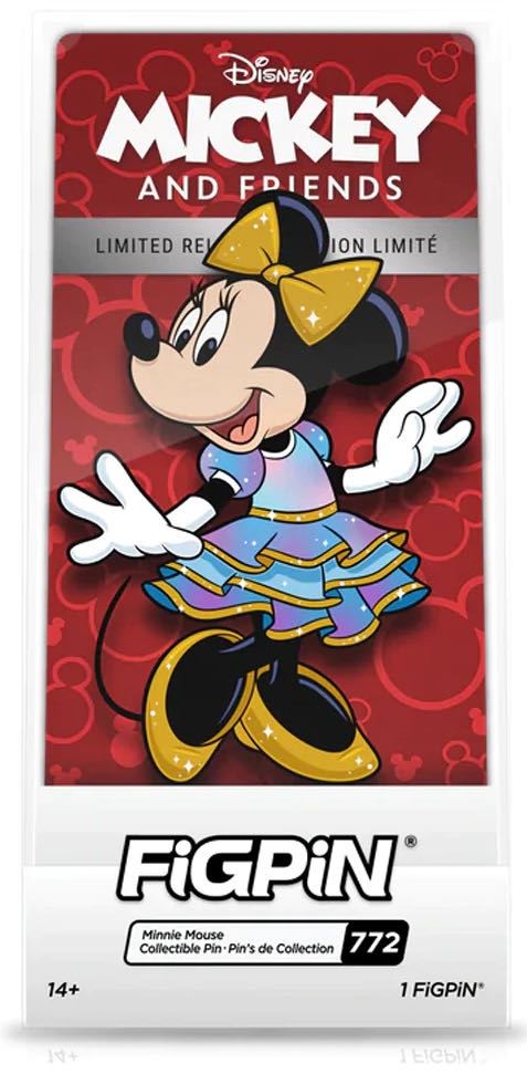 FigPin #772 Disney World 50th Anniversary - Minnie Mouse - Characters pin collectible [Barcode 465052086578] - Main Image 3
