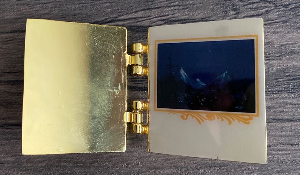 Pinocchio Hinged Book  pin collectible - Main Image 2