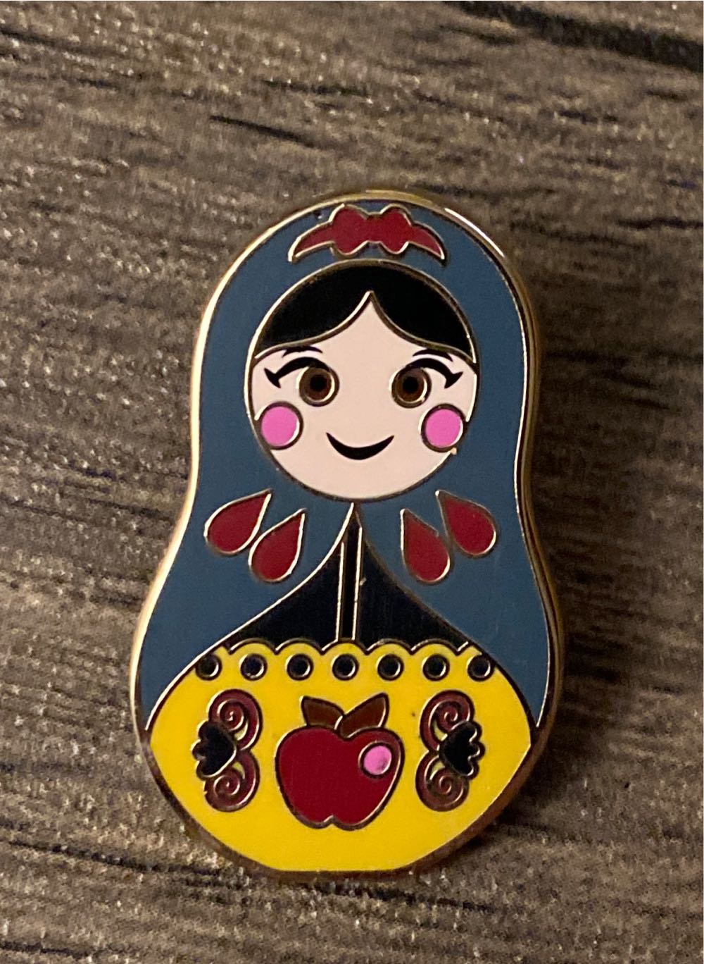 Nesting Dolls Collection Snow White  pin collectible - Main Image 1