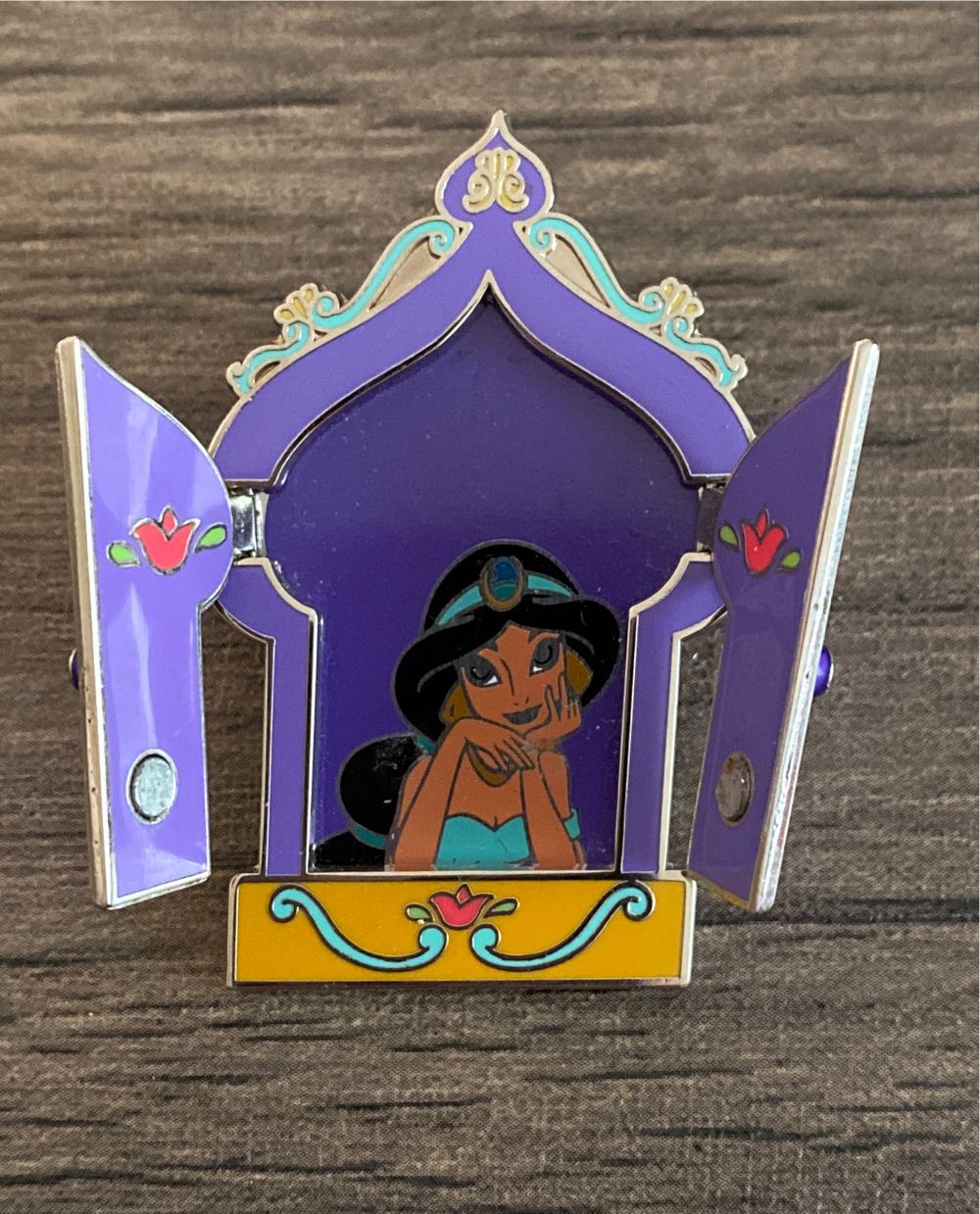 Jasmine Window Hinged  pin collectible - Main Image 2