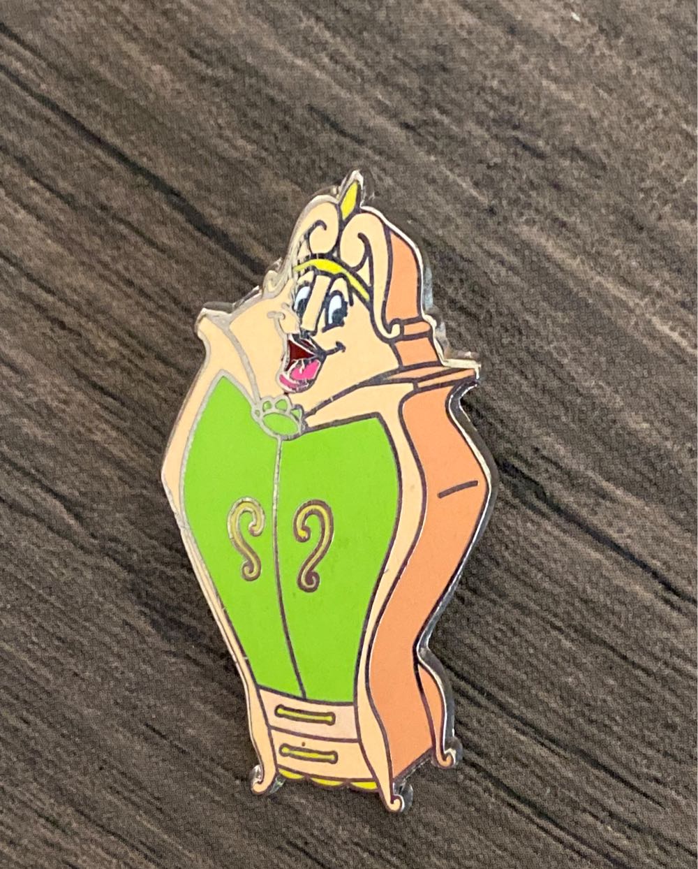 Walt Disney World Epcot Country Flags Spinner Button Mickey Mouse Ears