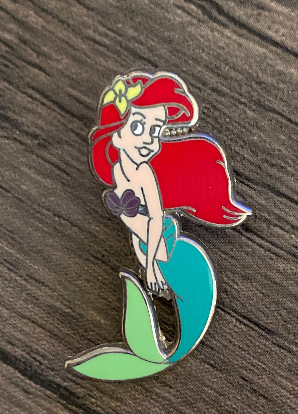Small Ariel Cut Out Cute  pin collectible - Main Image 1