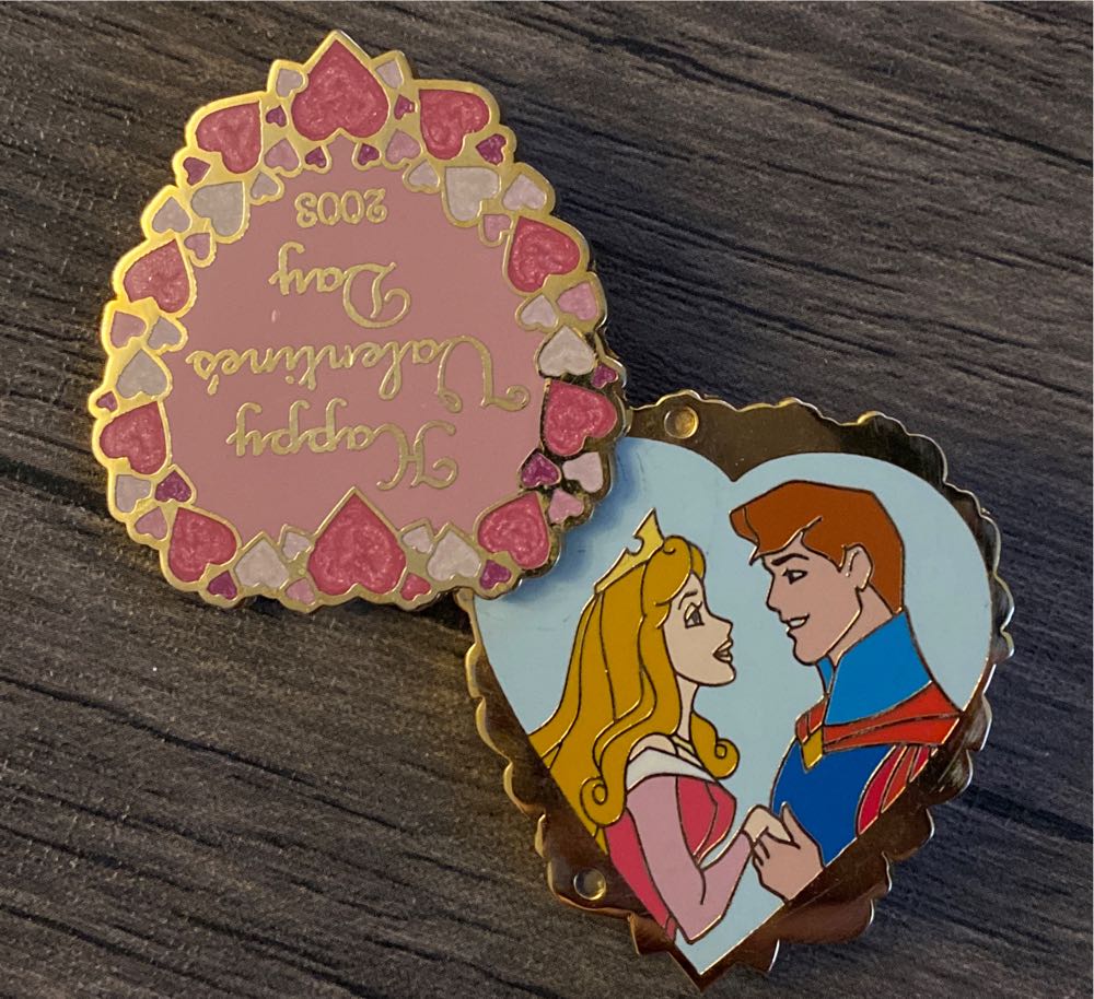 Aurora And Philip Valentine’s Day 2008 Hinged  pin collectible - Main Image 2