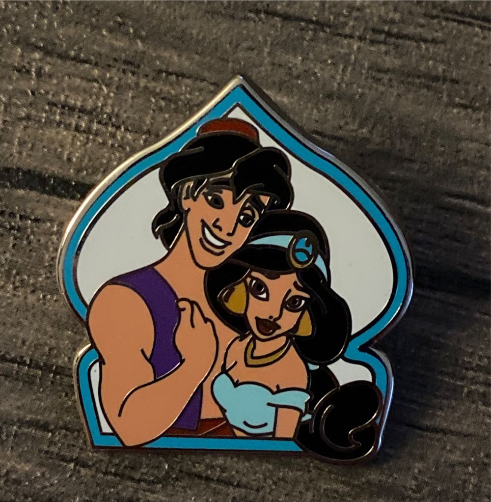 30960 - DS - The Little Mermaid Kiss the Girl Pin Set - Ariel and Eric ONLY
