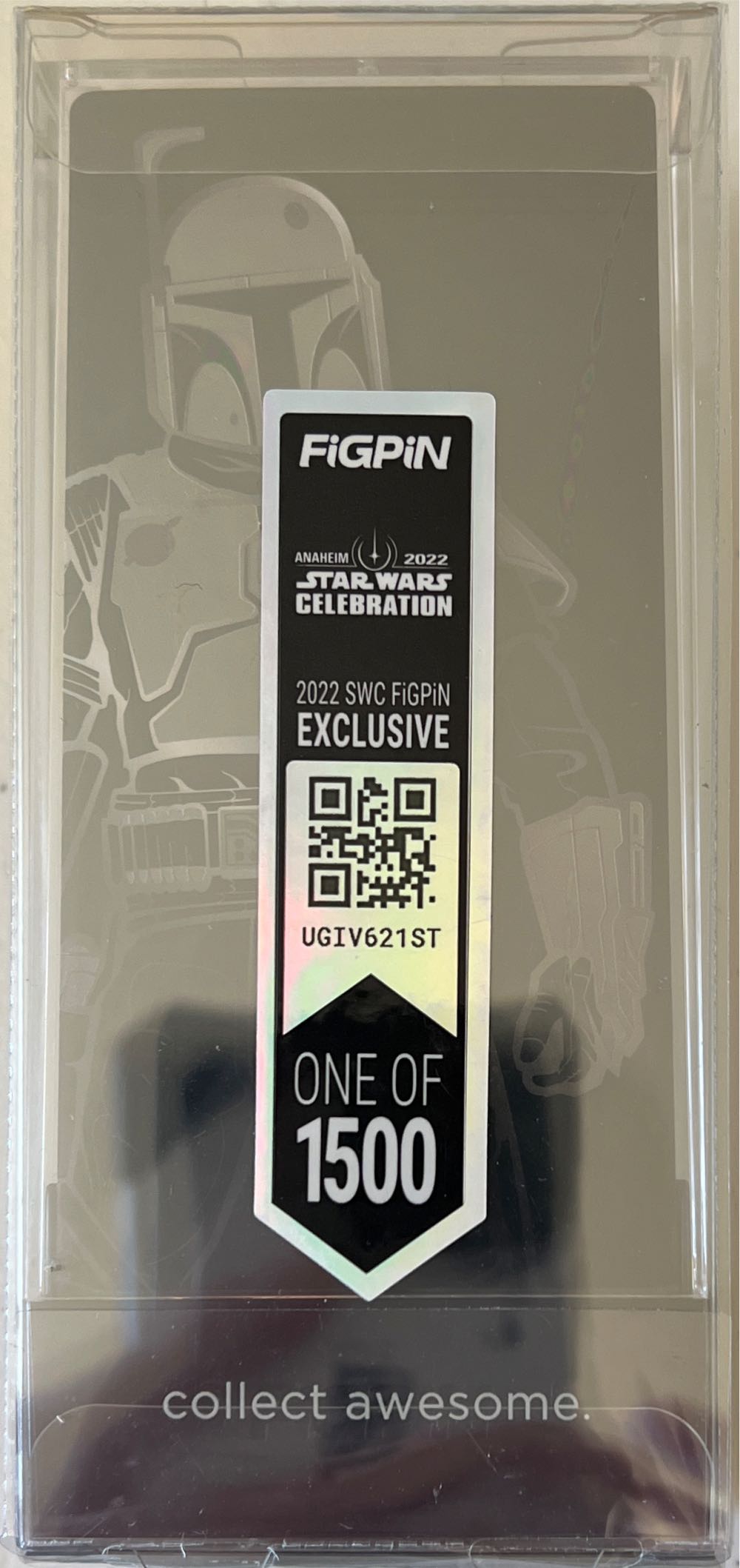 Boba Fett - FigPin pin collectible [Barcode 810090371245] - Main Image 2