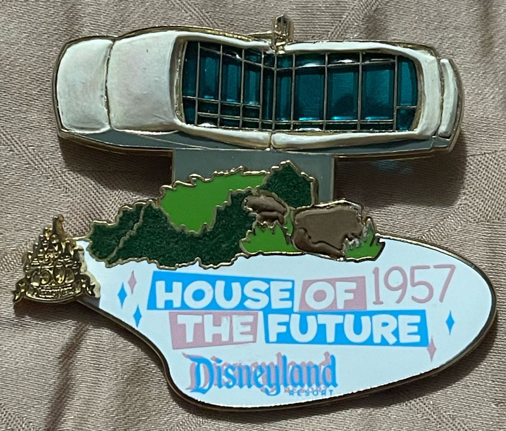 House Of The Future “Magical Milestones” Series - Disneyland Pin - Rack pin collectible [Barcode 400009471687] - Main Image 3