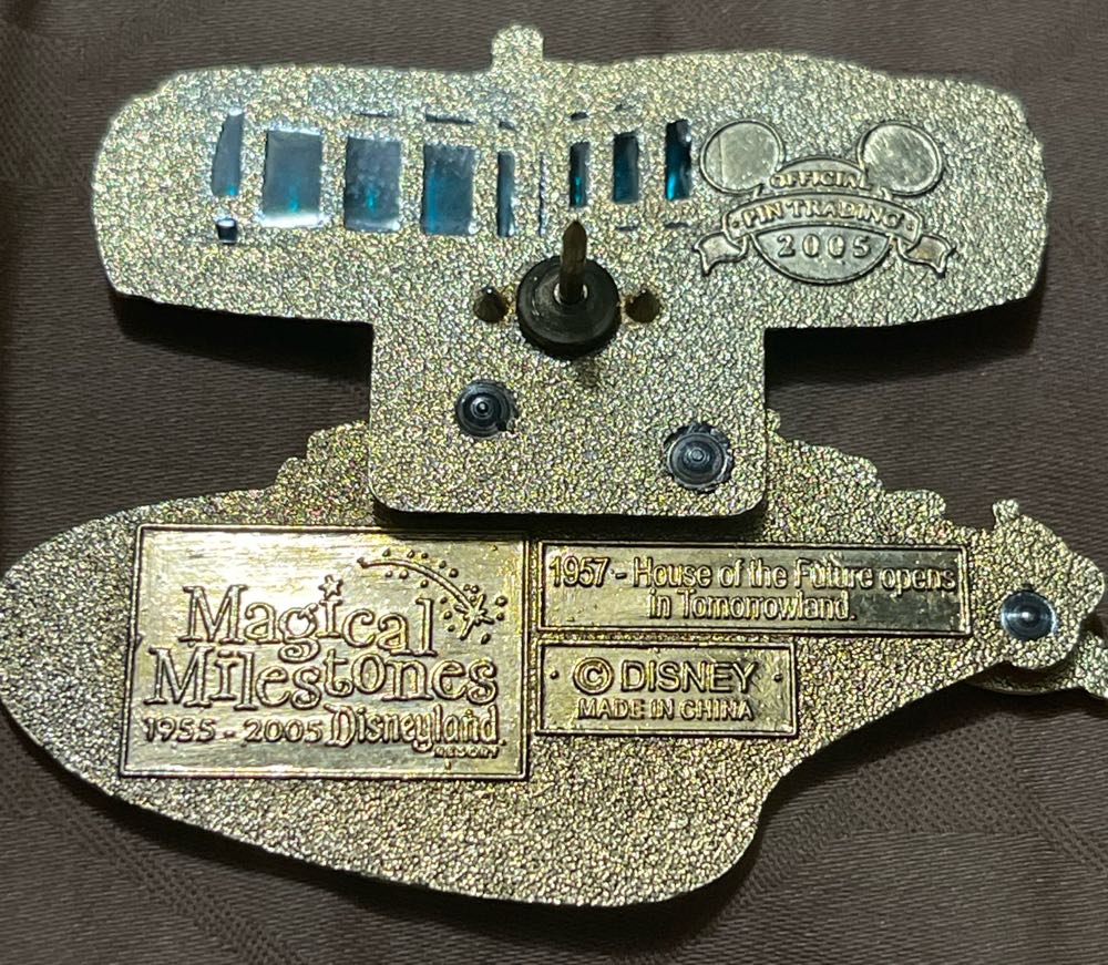 House Of The Future “Magical Milestones” Series - Disneyland Pin - Rack pin collectible [Barcode 400009471687] - Main Image 4