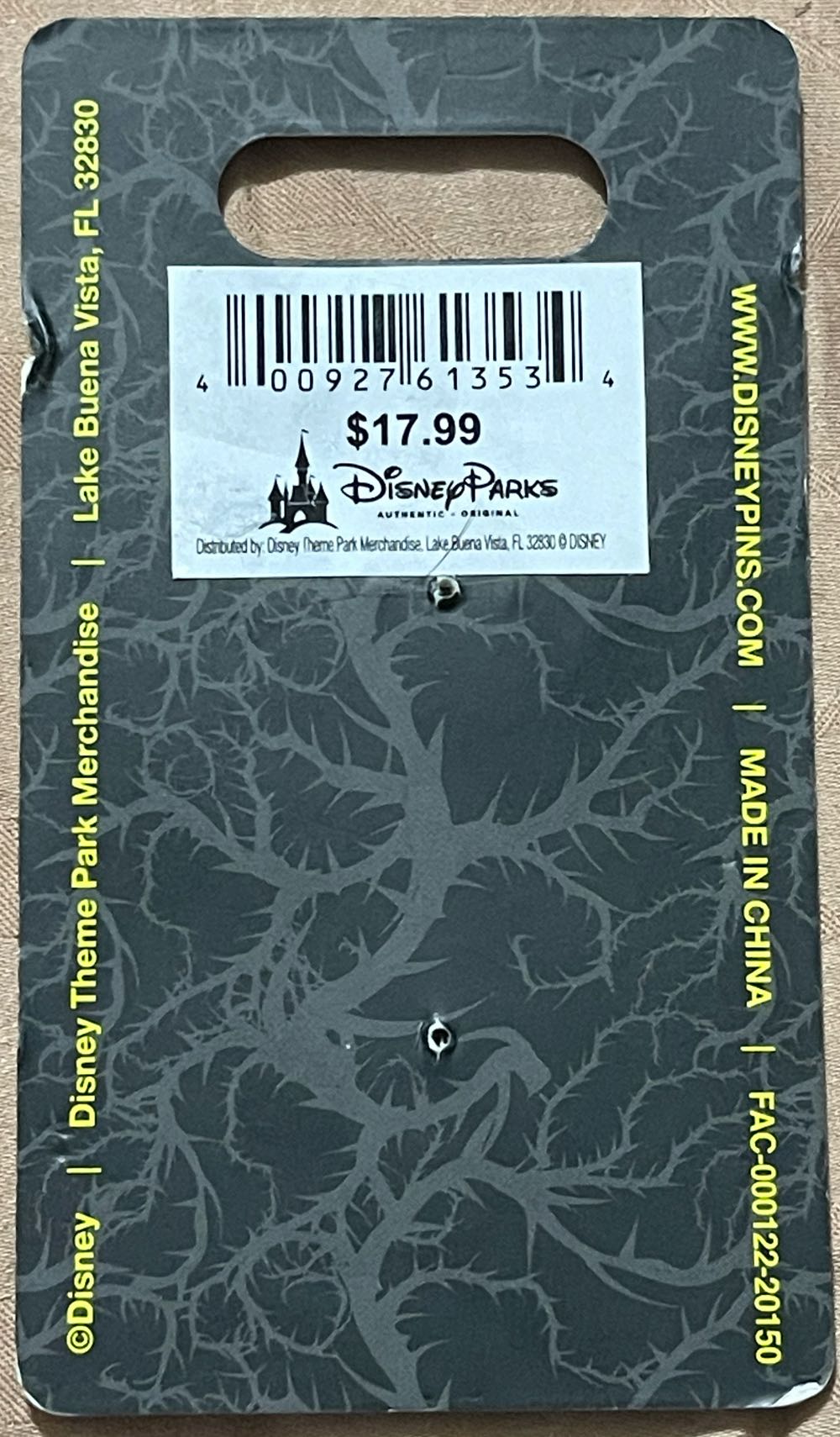 Jafar “Happy Halloween Villains Lairs” Series - Disney World Limited Edition Pin - Rack pin collectible - Main Image 2