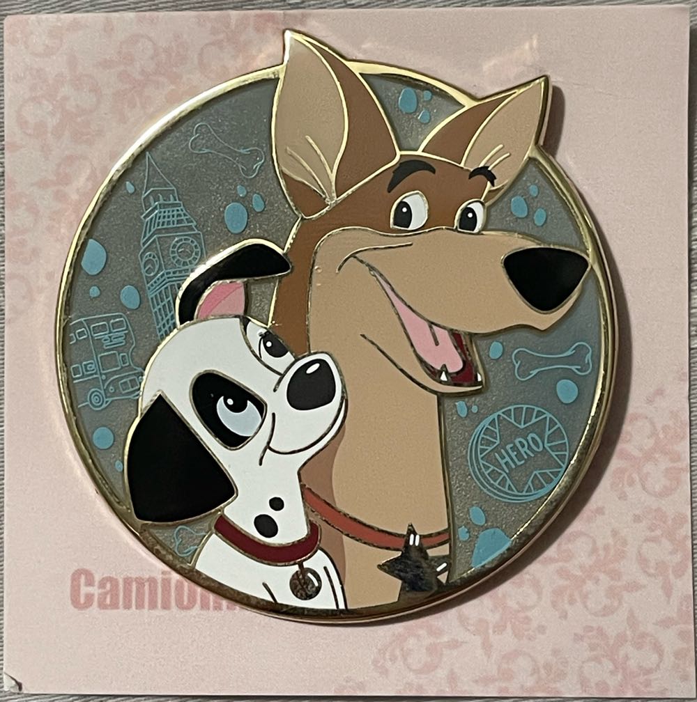 Patch And Thunderbolt - FANTASY (CamiOnnette_Shop) Disney Pin - Fantasy pin collectible - Main Image 2