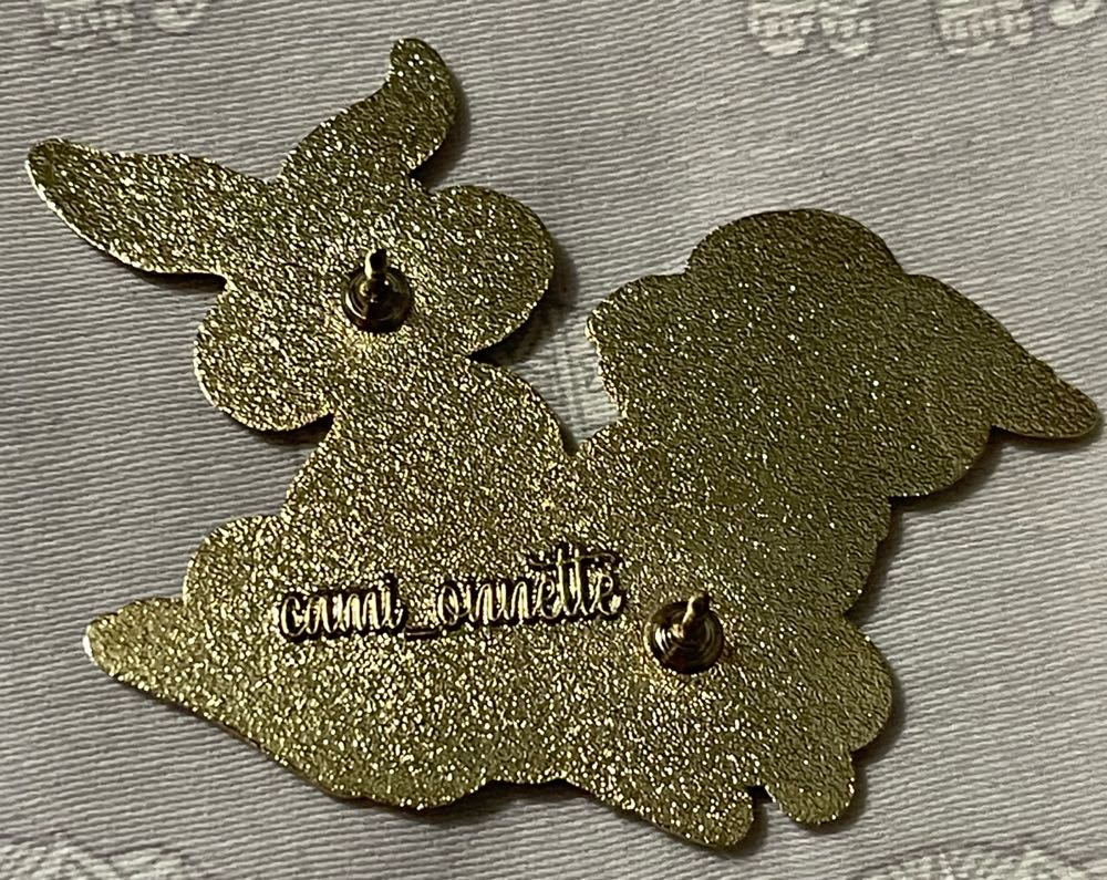 Thumper And Miss Bunny - FANTASY (CamiOnnette_Shop) SCRATCHED Disney Pin - Fantasy pin collectible - Main Image 4