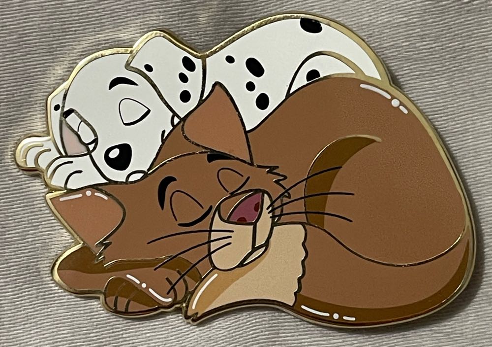 Sergeant Tibbs And Penny Sleeping - FANTASY (CamiOnnette_Shop) Disney Pin - Fantasy pin collectible - Main Image 3