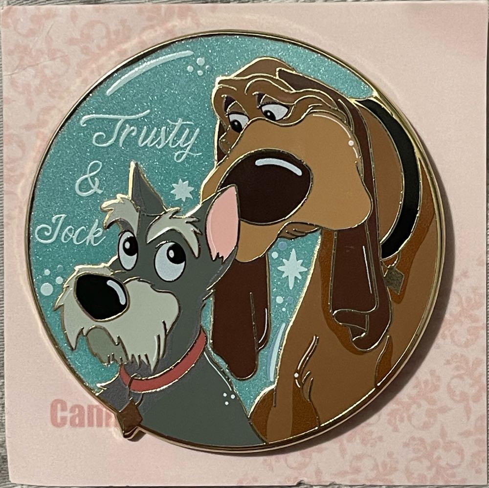 Trusty And Jock “BFF” Series - FANTASY (CamiOnnette_Shop) Disney Pin - Fantasy pin collectible - Main Image 2