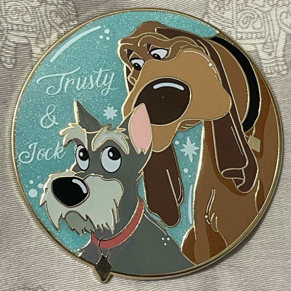 Trusty And Jock “BFF” Series - FANTASY (CamiOnnette_Shop) Disney Pin - Fantasy pin collectible - Main Image 3