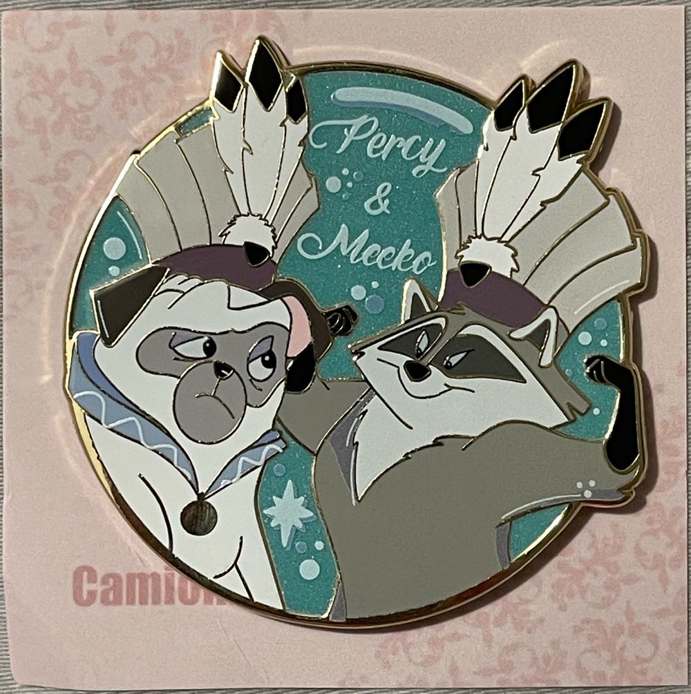 Percy And Meeko “BFF” Series - FANTASY (CamiOnnette_Shop) Disney Pin - Fantasy pin collectible - Main Image 2