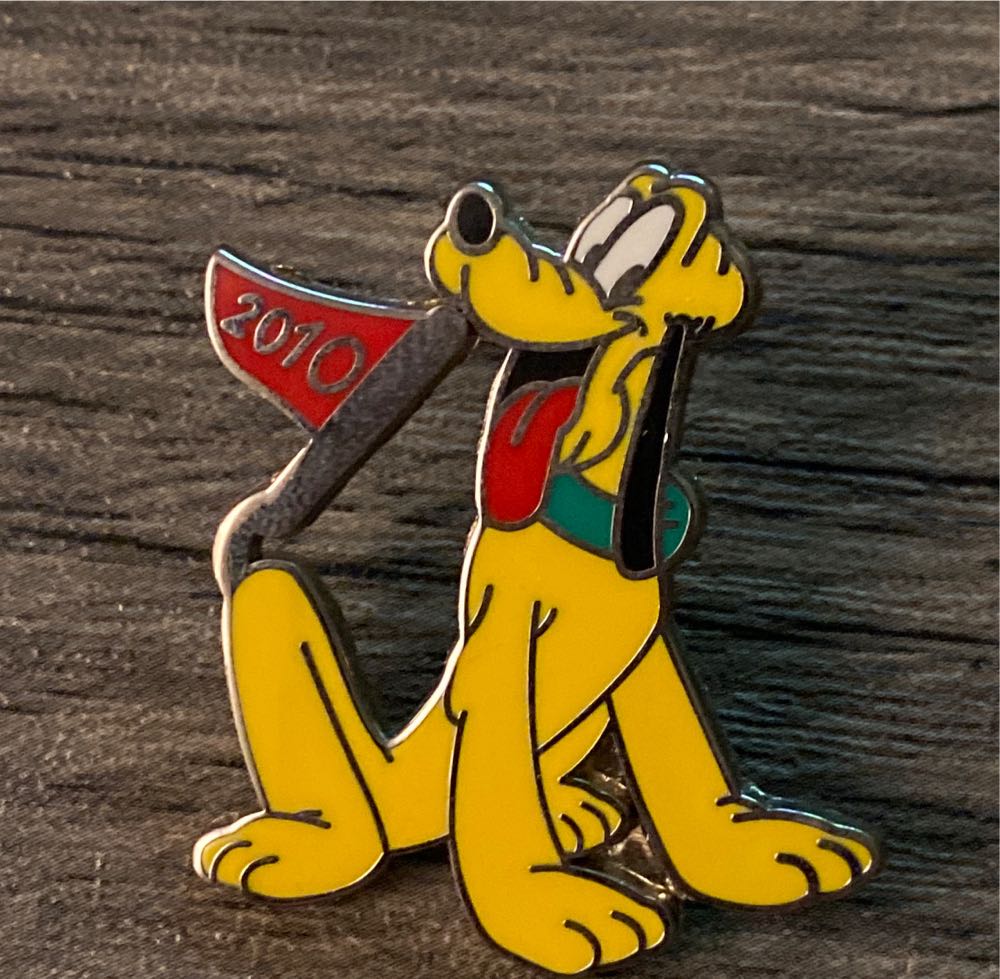 Pluto 2010 Flag  pin collectible - Main Image 1