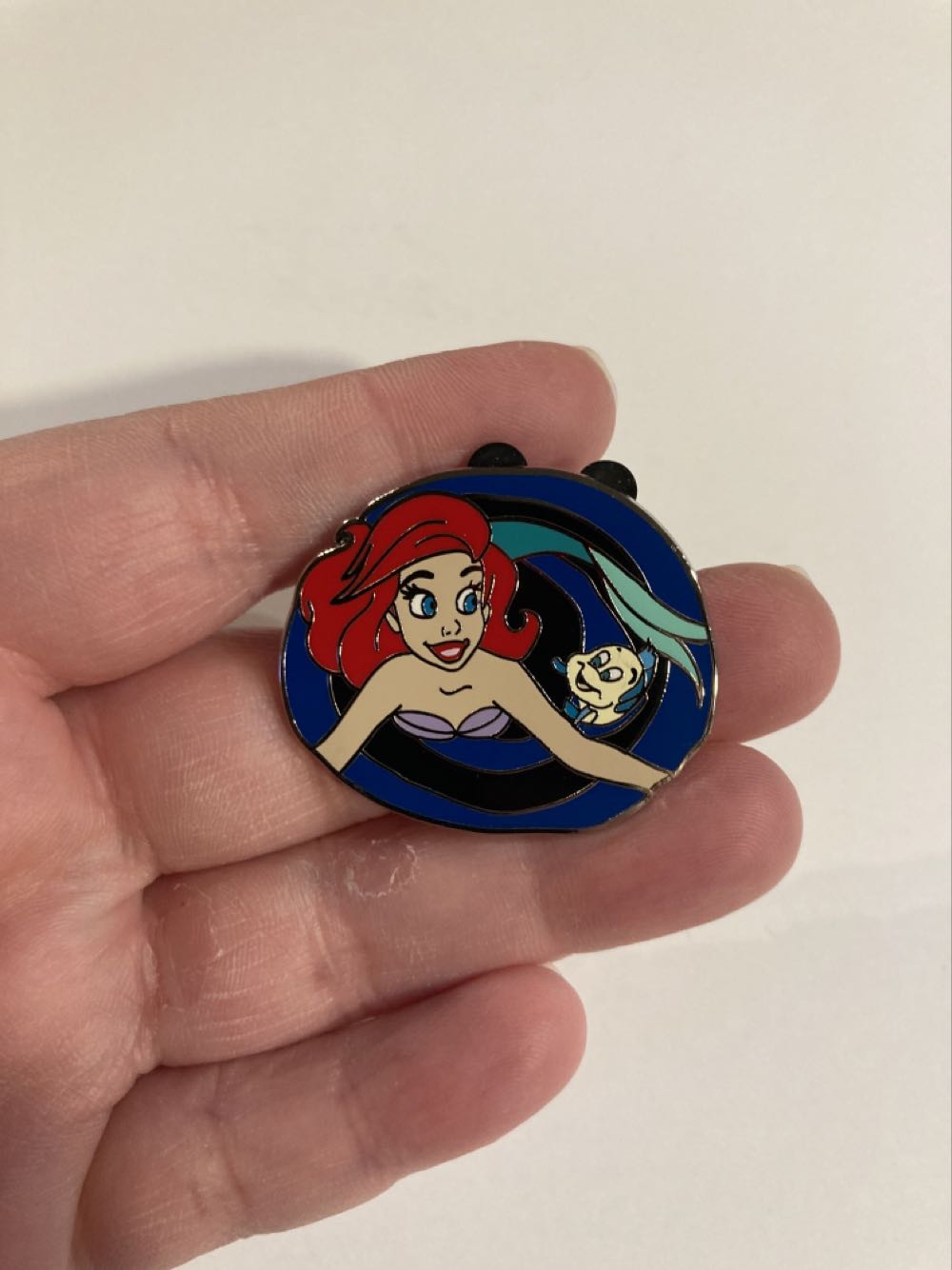 The Little Mermaid Ariel & Eric Circle Frame