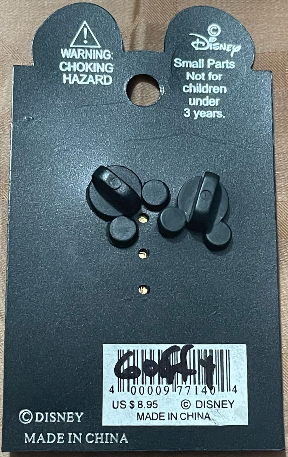 Tinker Bell Flying Over Cinderella’s Castle “White Glove” Series - Disney World Limited Edition Pin - Rack pin collectible - Main Image 2