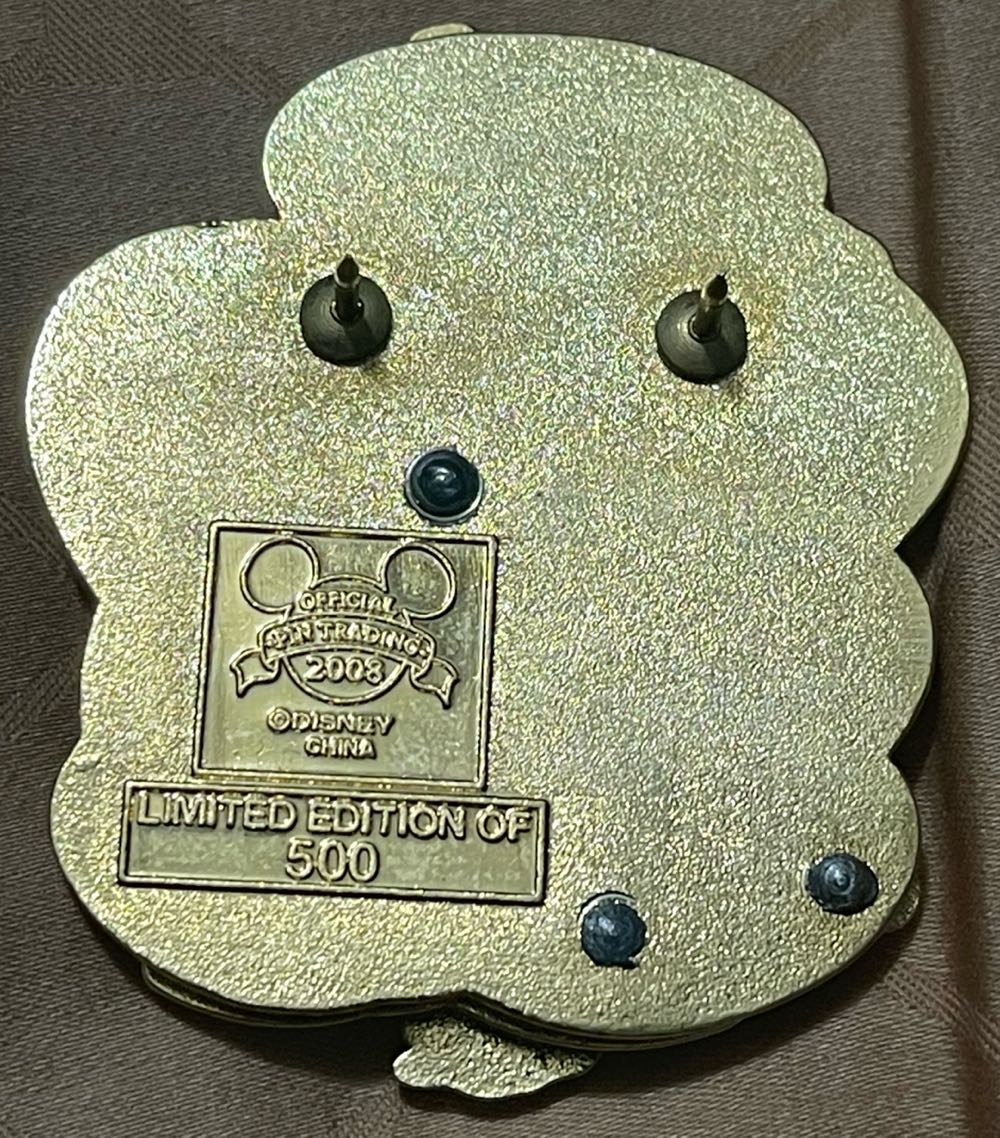 Tinker Bell Flying Over Cinderella’s Castle “White Glove” Series - Disney World Limited Edition Pin - Rack pin collectible - Main Image 4