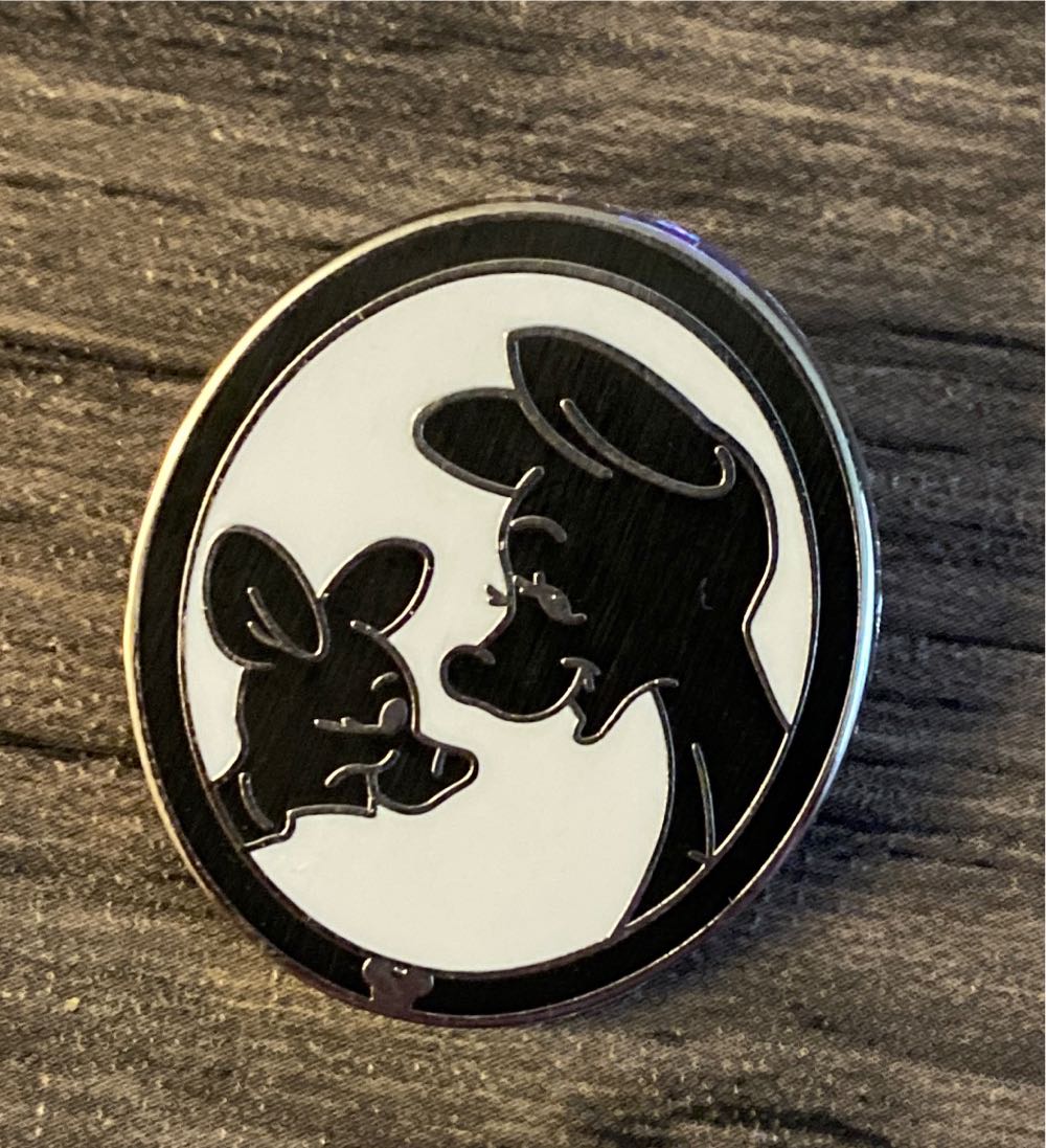 Circle Silhouette Cut Out Set Mickey Mouse Body