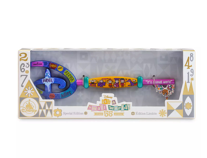 Key “It’s A Small World” 55th Anniversary  pin collectible [Barcode 465052560610] - Main Image 1