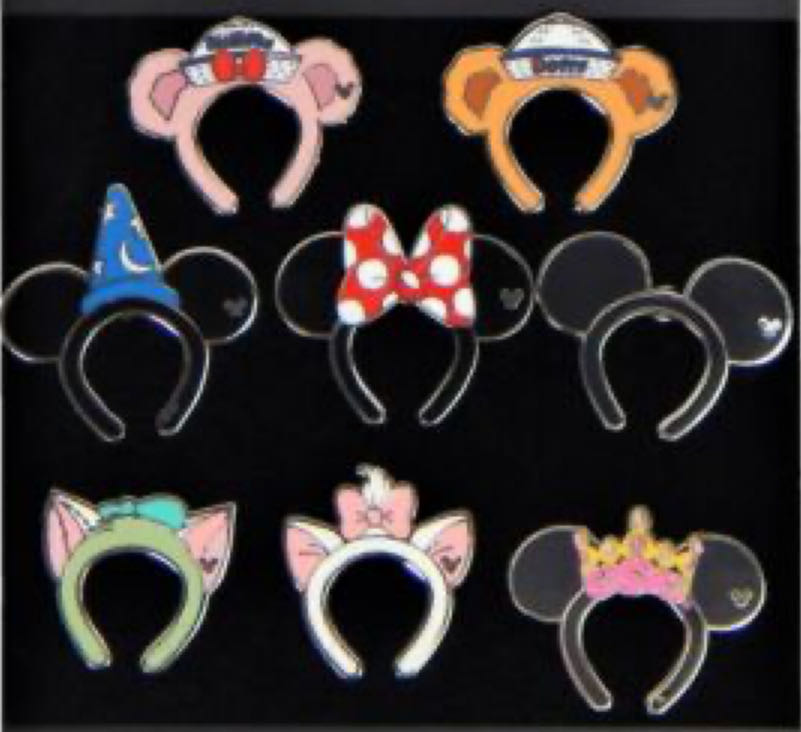 Mickey Ears Headband Hidden Mickey  pin collectible - Main Image 1
