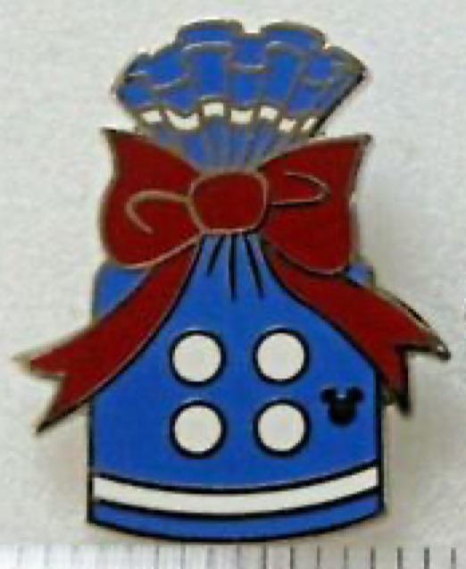 Character Present Hidden Mickey Donald Duck  pin collectible - Main Image 1