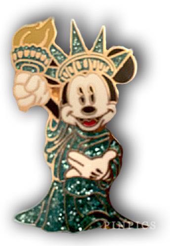 Statue Of Liberty Times Square  pin collectible - Main Image 1