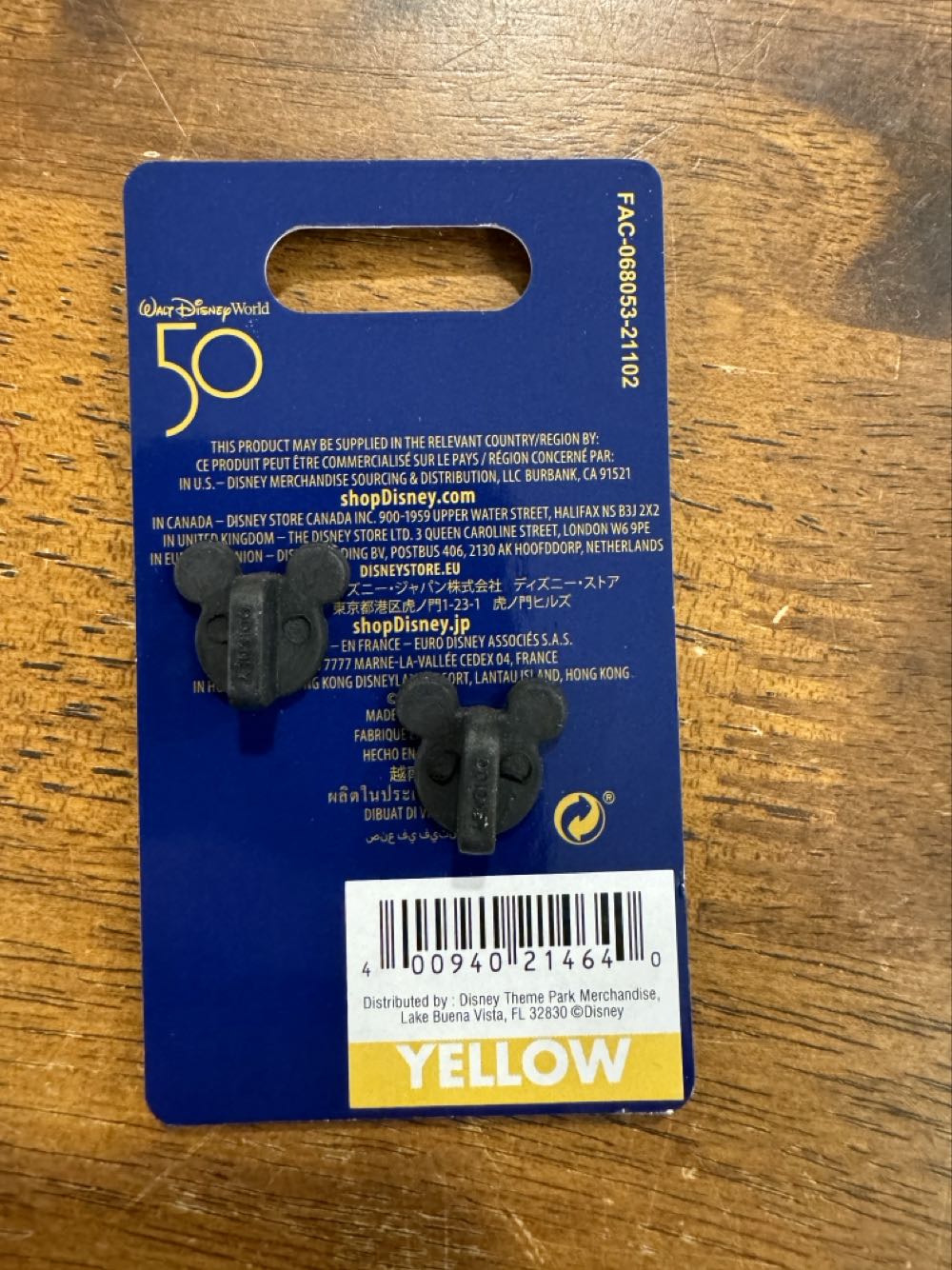 Chip & Dale 50th - Character pin collectible [Barcode 400940214640] - Main Image 2