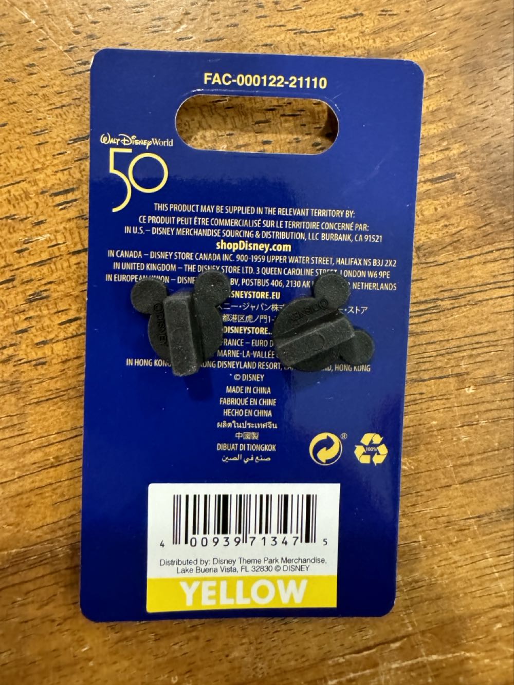 50th Anniversary Disney Minnie & Mickey Castle - Disney Pin pin collectible [Barcode 400939713475] - Main Image 2