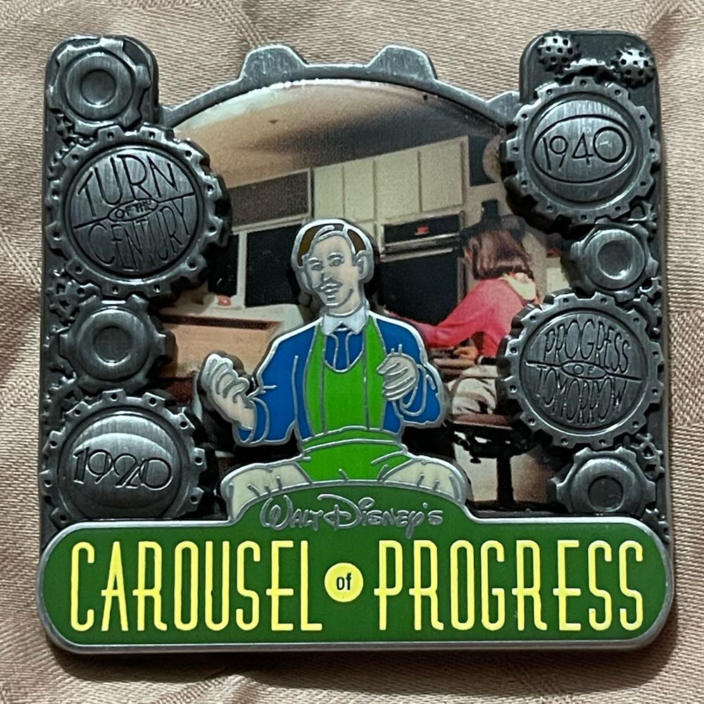 Carousel Of Progress “Progress Of Tomorrow” Park Pack #4 - Disney Store Limited Edition Pin - Rack pin collectible [Barcode 400000408378] - Main Image 3